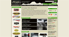 Desktop Screenshot of fjcruiserpartswarehouse.com